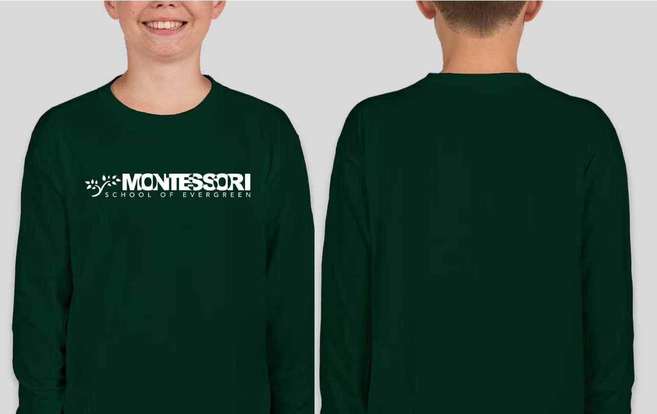 MSE Evergreen Forest Green Long Sleeve (Youth and Adult Sizes)